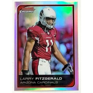2006 BOWMAN CHROME LARRY FITZGERALD REFRACTOR‎